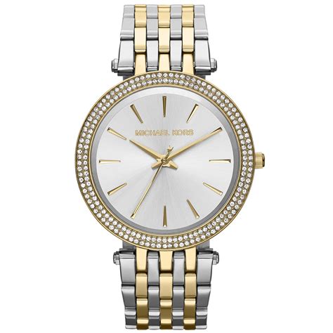 michael kors darci silver tone stainless steel women's watch|darci watches for women.